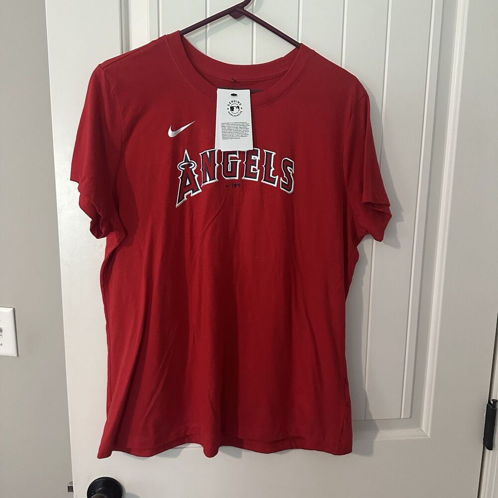 NEW Nike Shohei Ohtani Angels Dodgers TShirt #17 Tee Women’s Size XL